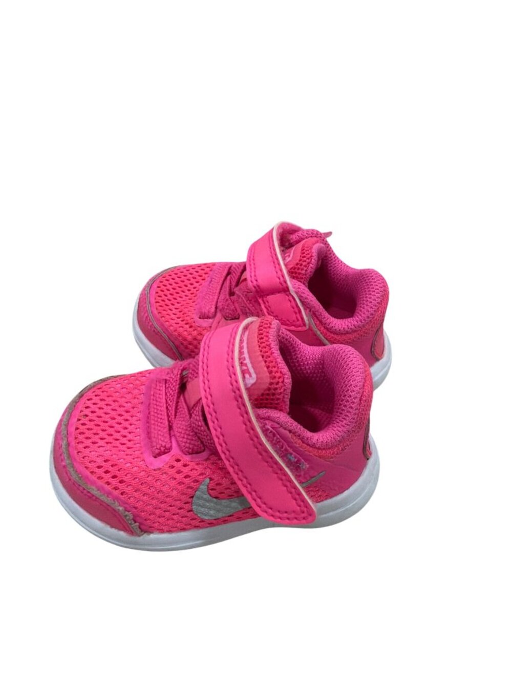 Nike Toddler Girls Pink Mesh Sneakers Size 2C Top Closure